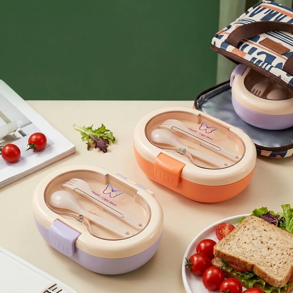 Meal Prep Or Prep Meal - Taşınabilir Plastik Bento Öğle Yemeği Kutusu,