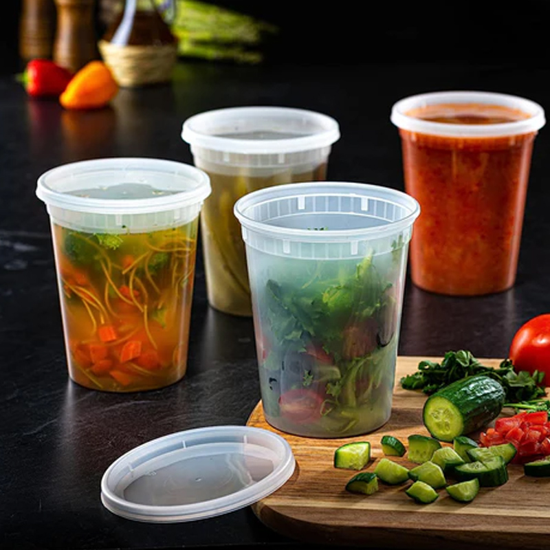 Meal Prep Bowl - Gıda depolama kapaklı konteynerler dondurucu saklama