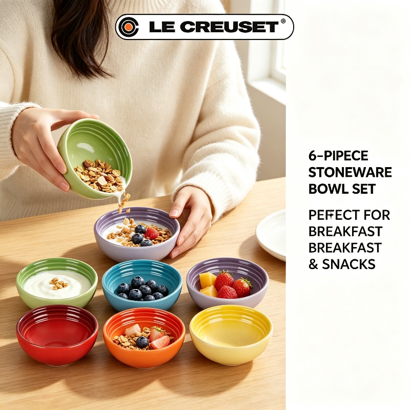 LE CREUSET 6 Adet Gradyan Renk - Meal Prep Bowl incelemesi ve fiyatı