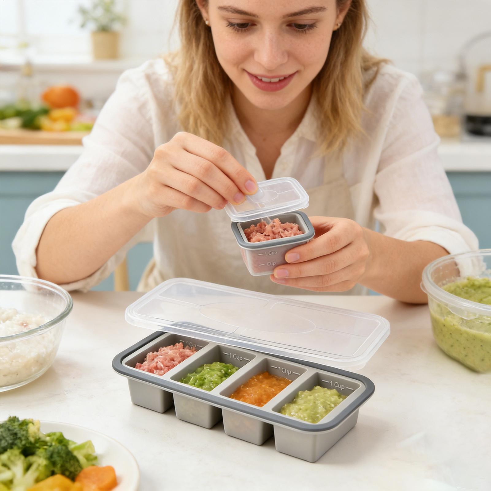 Silikon Dondurucu Kalıpları Ko - Meal Prep Template incelemesi ve fiyatı