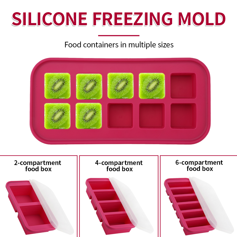 2 veya 3 Parçalı Silikon Dondu - Meal Prep Template incelemesi ve fiyatı