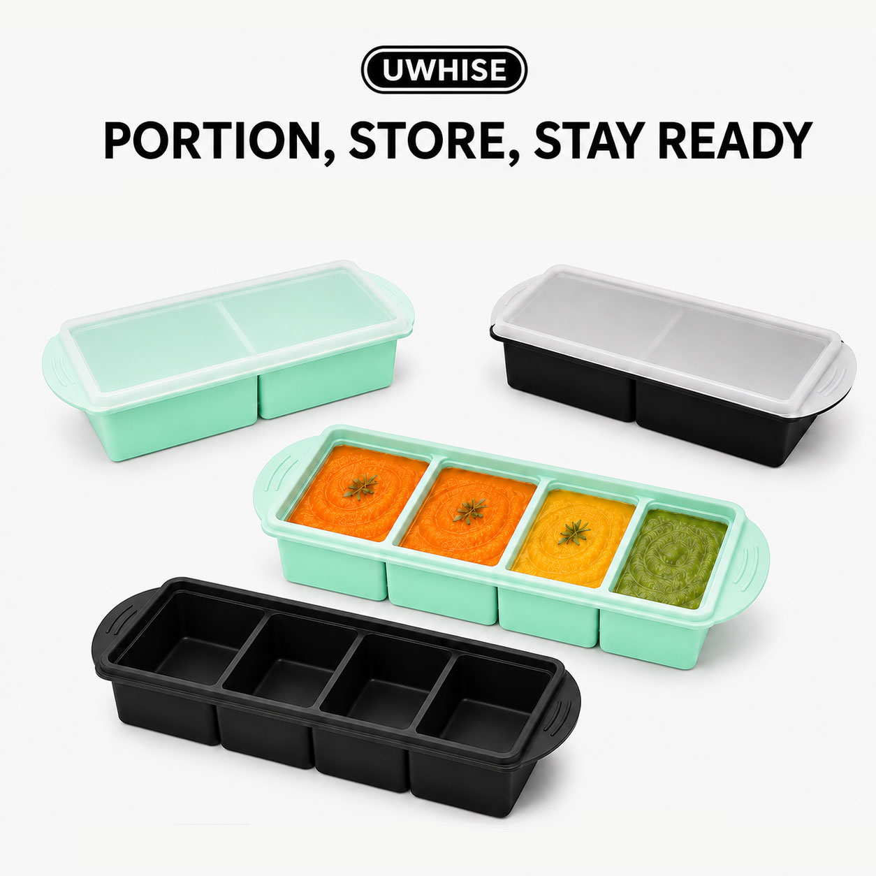Uwhise Silikon Çorba Dondurma  - Meal Prep Template incelemesi ve fiyatı