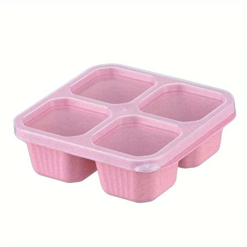 Dört şeffaf kapaklı aperatif k - Meal Prep Kitchen incelemesi ve fiyatı