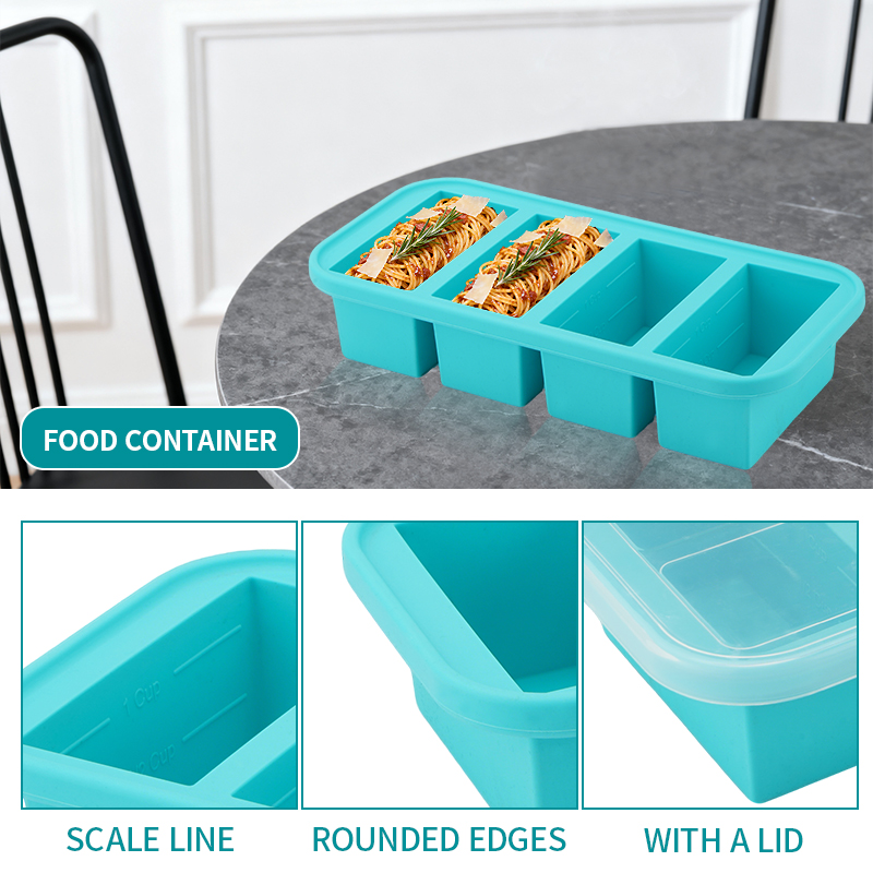 2 veya 3 parçalı silikon dondu - Meal Prep Or Prep Meal incelemesi ve fiyatı