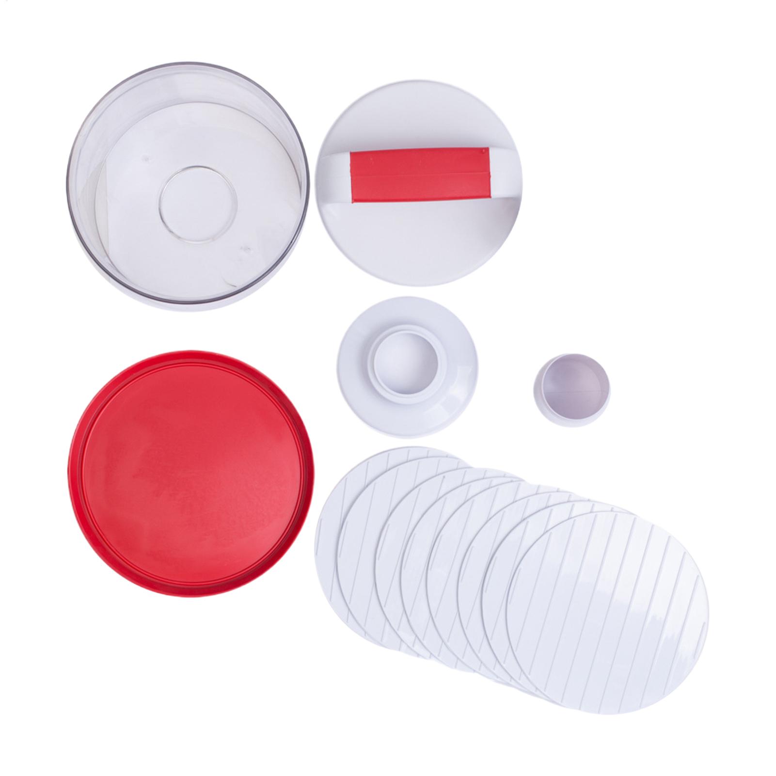 Burger Presi, Yapışmaz Yüzeyli - Meal Prep Template incelemesi ve fiyatı