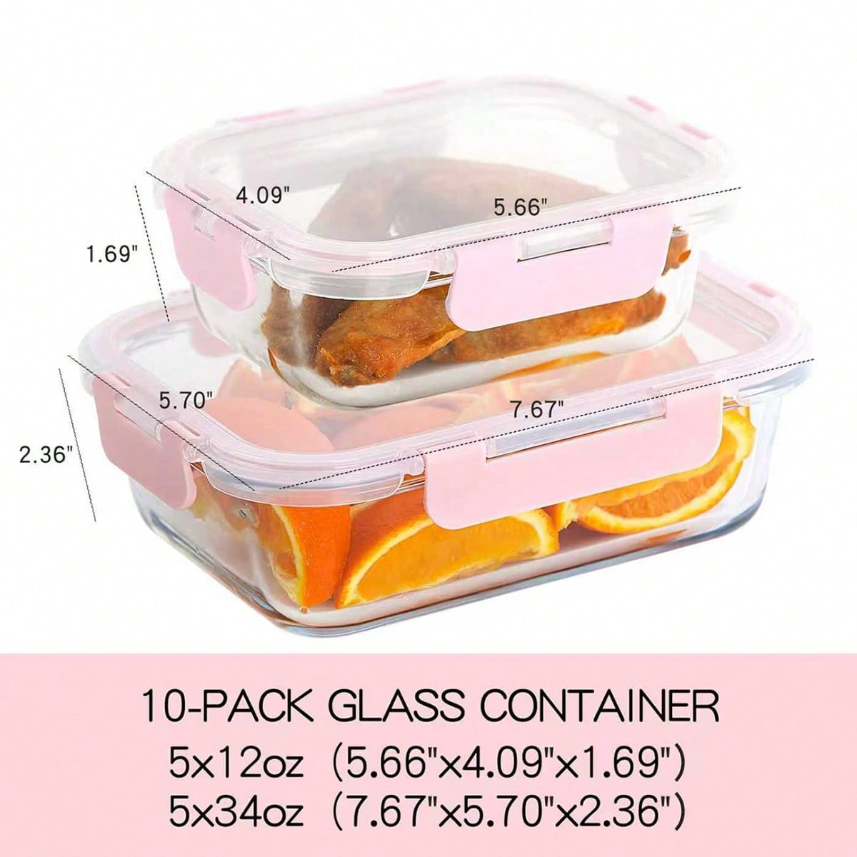 10'lu Paket Cam Yemek Hazırlık - Meal Prep Kitchen incelemesi ve fiyatı