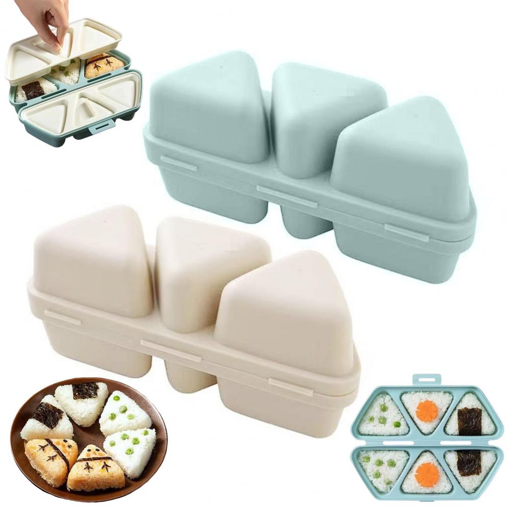 6 Bölmeli Üçgen Onigiri Kalıbı - Meal Prep With Rice incelemesi ve fiyatı